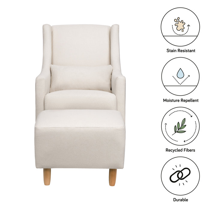 babyletto Toco Swivel Glider with Ottoman Set & Reviews Wayfair